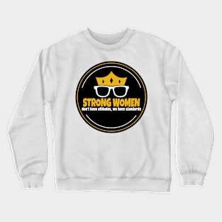 Strong Women Crewneck Sweatshirt